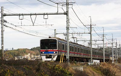 京成大佐倉〜酒々井間支持物改良