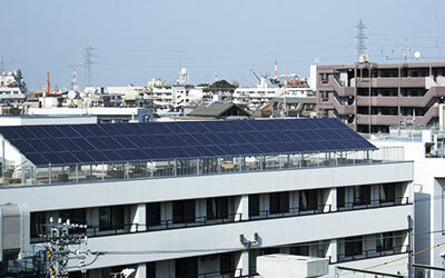 高砂電車区太陽光発電システム