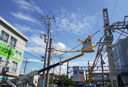 京成津田沼駅防護管取替工事